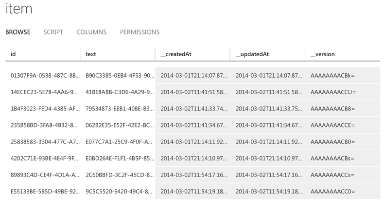 Illustration from My First Azure Mobile Service for iOS (8)